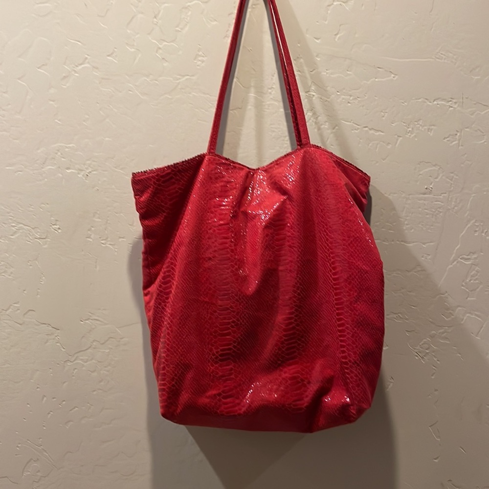 Carlos Falchi Python Embossed Bag - image 6